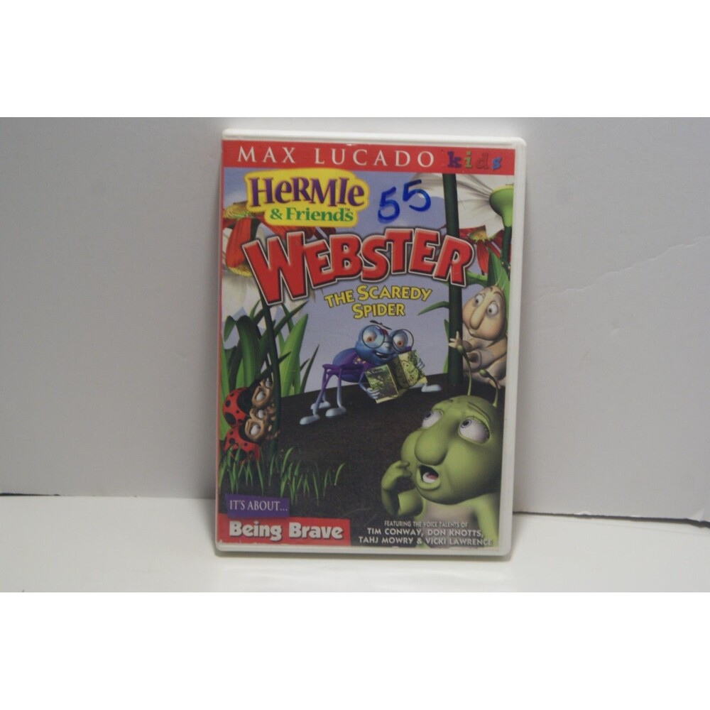 Hermle & Friends Webster the Scaredy Spider DVD Children Family Educational
